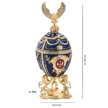 Aloccoco Vintage Faberge Replika Stil Ei